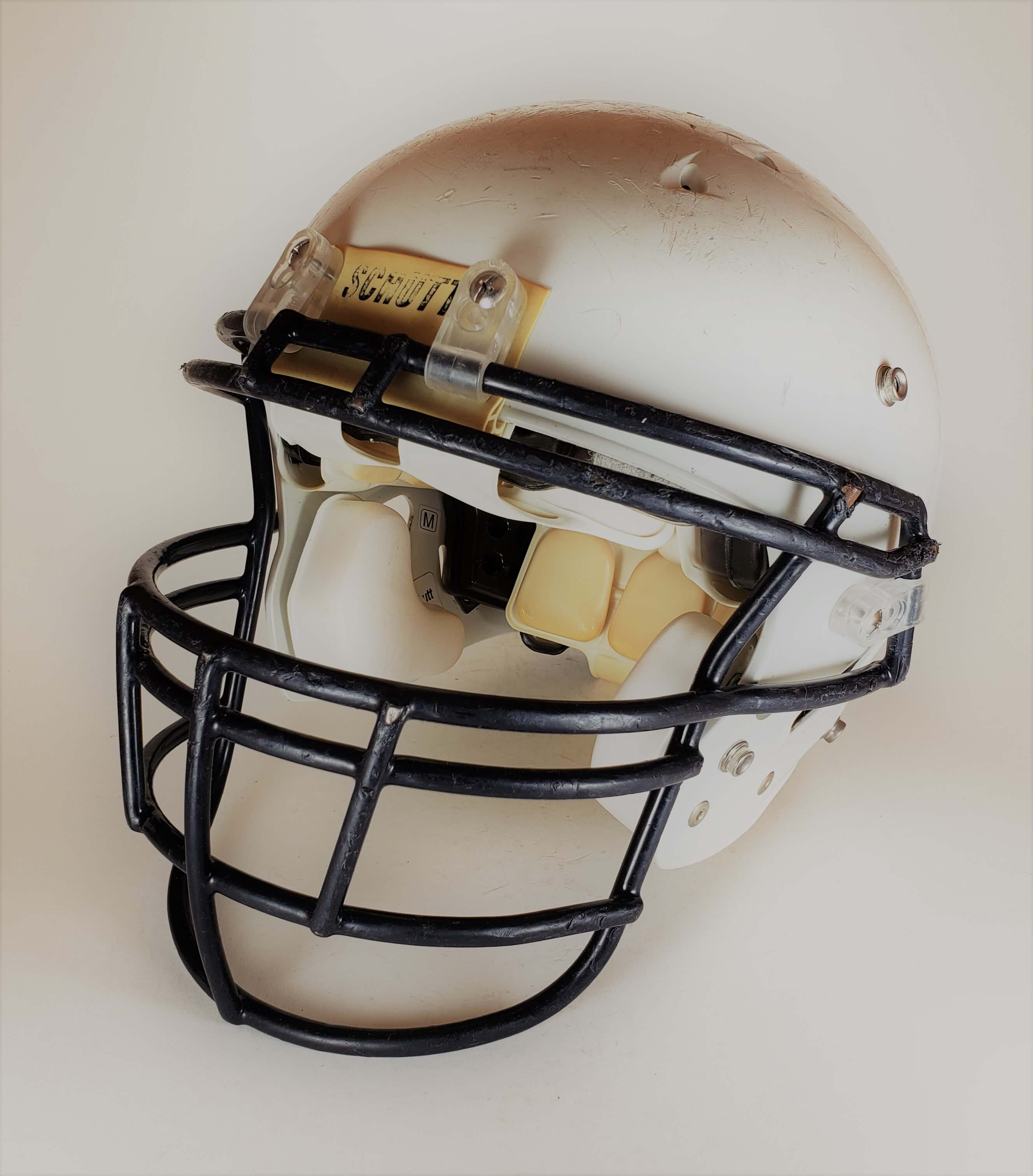 Medium White Adult Schutt DNA Pro+ Football Helmet Budget Sports